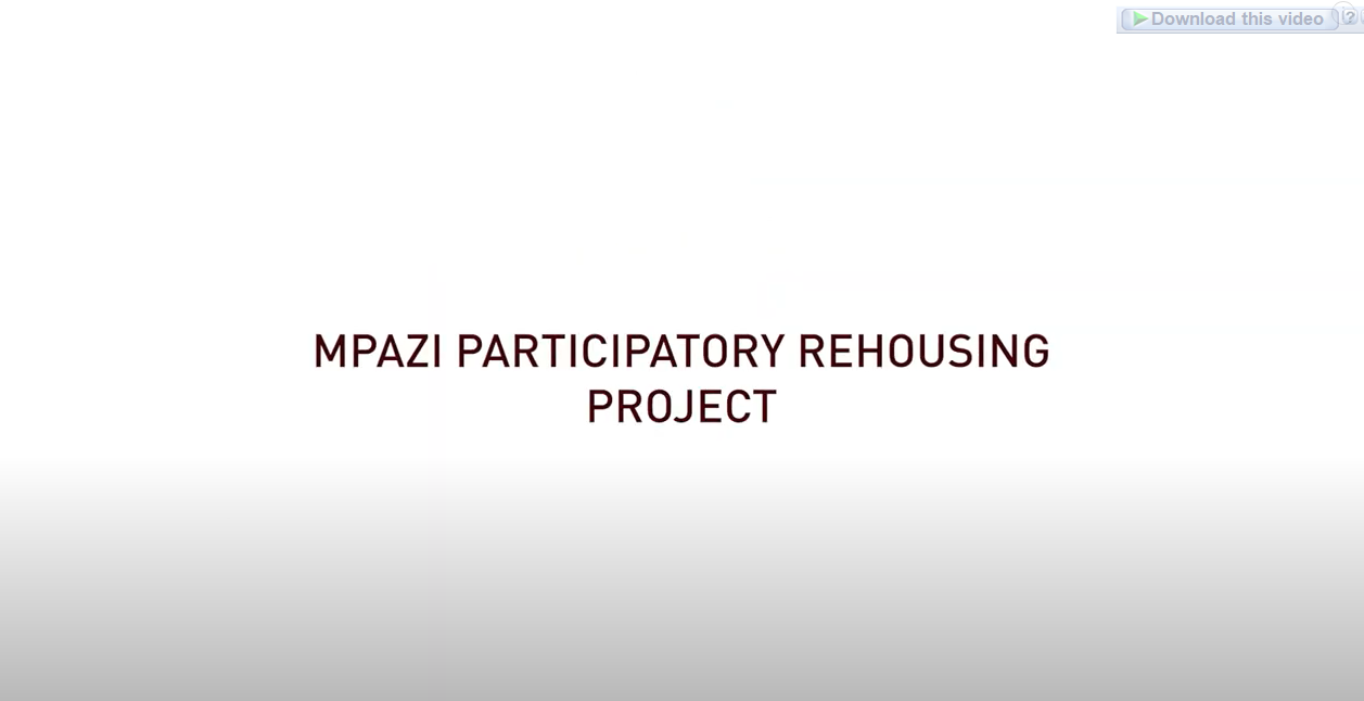 Mpazi Participatory Rehousing Concept