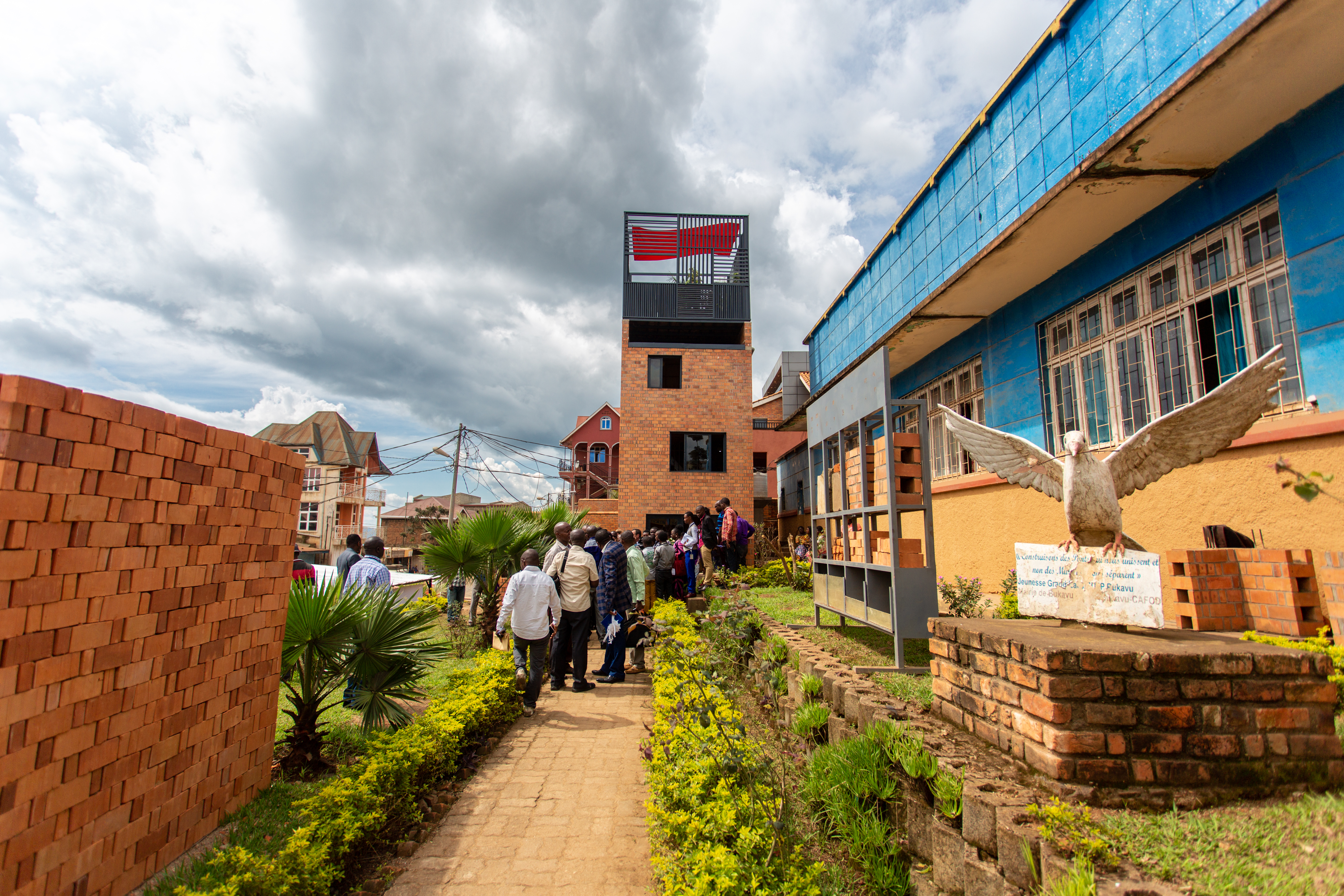 Bukavu Brick House Inauguration